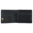 PORTOFEL CATERPILLAR Onix, din piele, 2 compartimente pentru. carduri si 1 pentru monede, negru*