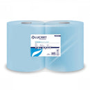 PROSOP HARTIE ROLA ALBASTRA LUCART Strong Blue 3500, 3 straturi, 500 foi, 180 m, pachet 2 role