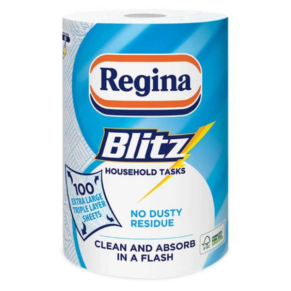 PROSOP HARTIE ROLA ALBA REGINA Blitz Decorated, 3 straturi, 70 foi, pachet 2 role