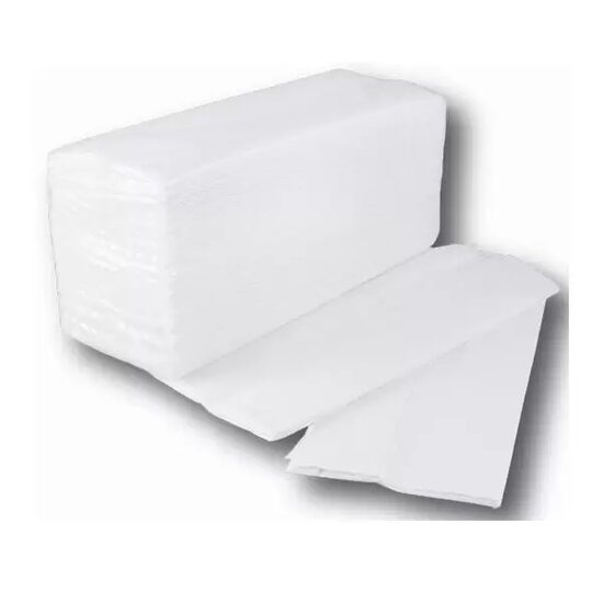 PROSOP HARTIE ZZ ALBA STANDARD, 2 straturi, pachet 150 foi