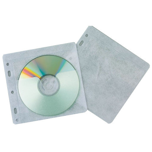 *PLIC PP ptr 2 CD/DVD Q-Connect, pachet 40 buc, lichidare de stoc