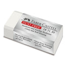 RADIERA DIN PLASTIC FABER-CASTELL FC187130 ALBA DUST FREE 1871/30, 19 x 42 x 12 mm