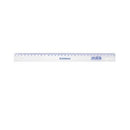 RIGLA PLASTIC TRANSPARENT DONAU 30 cm*