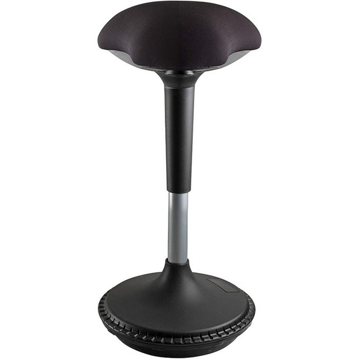 SCAUN ERGONOMIC UNILUX Moove, cu picior metalic, ajustabil in inaltime (63-89cm), NEGRU*