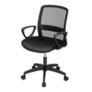 SCAUN de birou DELI SPATAR MESH 4507, NEGRU*