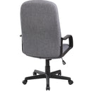 SCAUN de birou Office Products Malta, brate plastic, rotile, stofa, GRI*