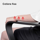 SCAUN conferinta DELI 4500, spatar mesh, NEGRU*