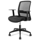 SCAUN de birou DELI SPATAR MESH 87080, NEGRU*