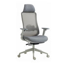 SCAUN de birou Office Products Siros, brate plastic, rotile, mesh textil/stofa, cu tetiera*