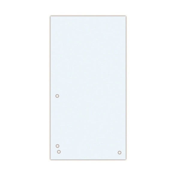 *SEPARATOR CARTON, 105 x 240 mm, set 100 bucati, ALB, lichidare de stoc