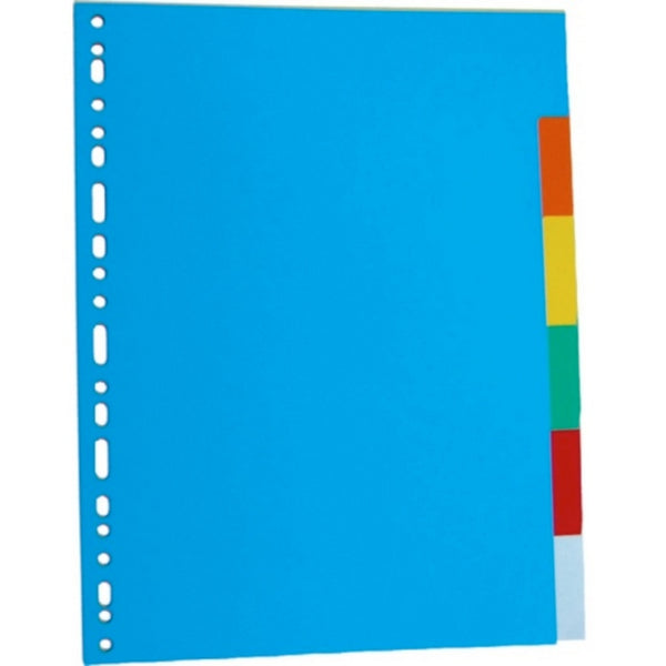 *SEPARATOR CARTON A4 COLOR, set 6 culori, lichidare de stoc