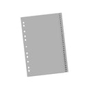 SEPARATOR PLASTIC A4 GRI, numeric 1-31
