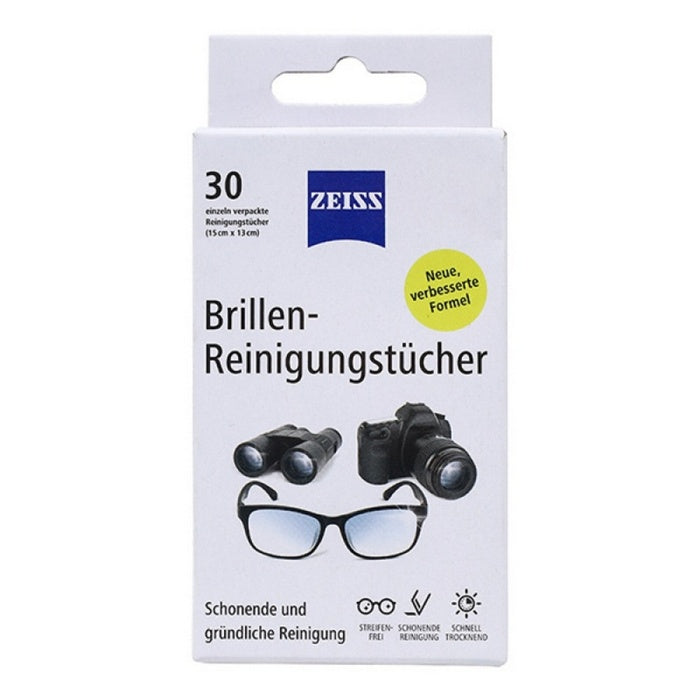 SERVETELE UMEDE pentru OCHELARI SI LENTILE ZEISS, 30 buc/cutie