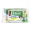 HARTIE IGIENICA UMEDA VELVET Soft, biodegradabila, pachet 42 bucati