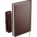 SET AGENDA B5 din PIELE cu ETUI PRINC*