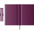 SET AGENDA B5 din PIELE cu ETUI PRINC*