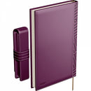 SET AGENDA B5 din PIELE cu ETUI PRINC*
