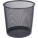 COS GUNOI de BIROU, din PLASA METALICA, MESH Black