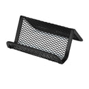 SUPORT CARTI DE VIZITA din PLASA METALICA, MESH Black