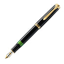 STILOU PELIKAN Souveran M400, accesorii placate cu aur*