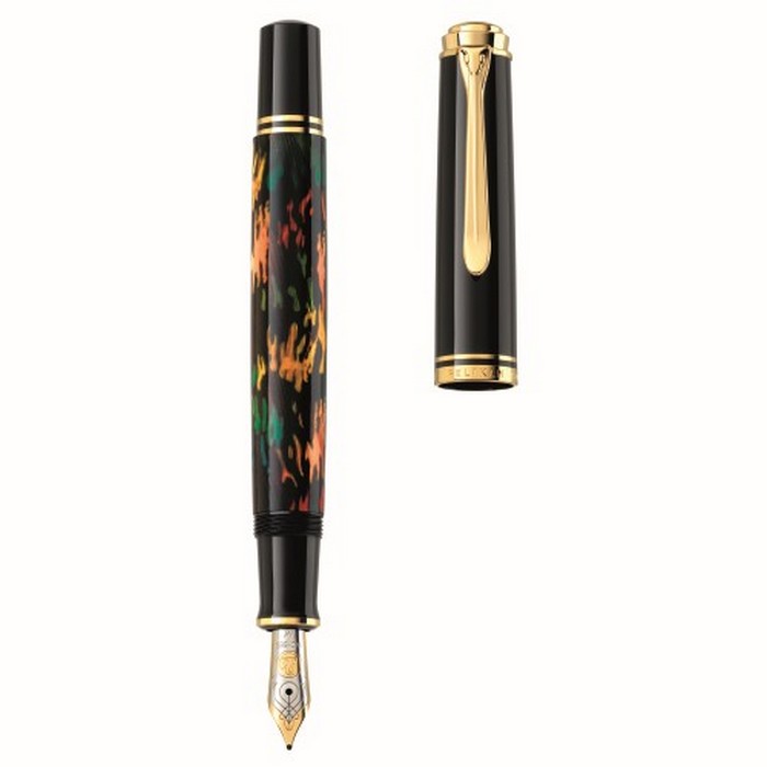 STILOU PELIKAN Souveran M600, accesorii placate cu aur*