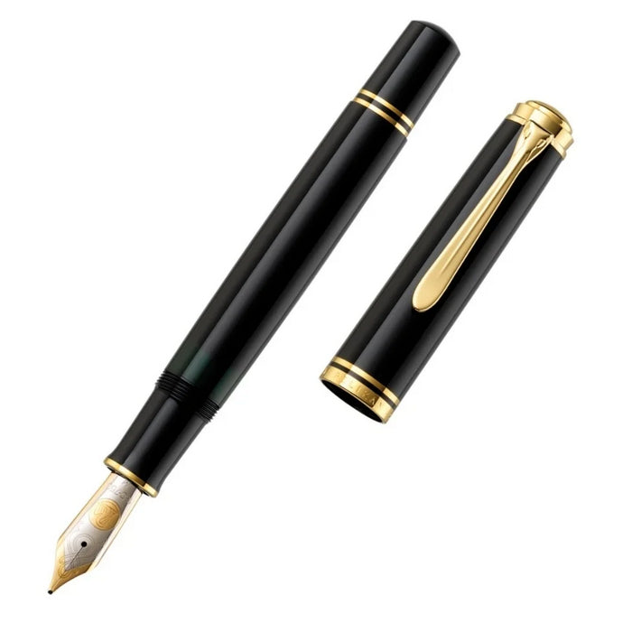 STILOU PELIKAN Souveran M800, accesorii placate cu aur*