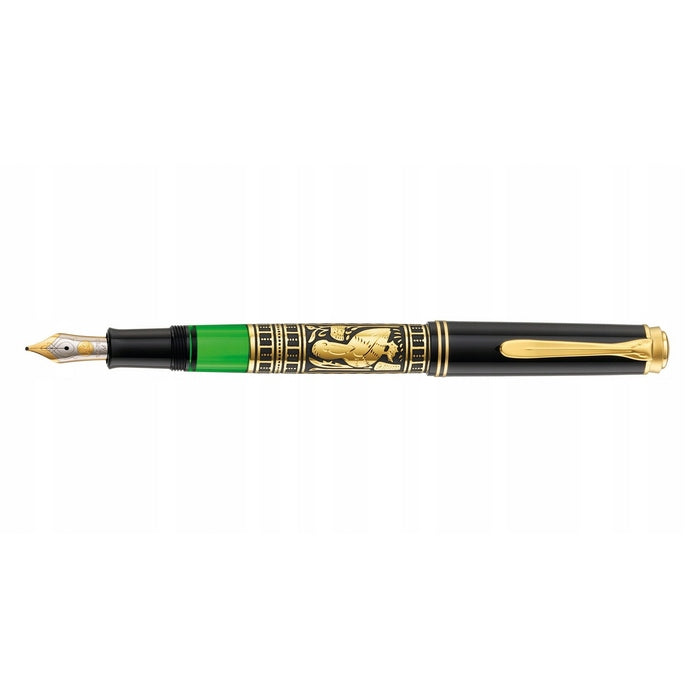 STILOU PELIKAN Toledo M700, corp gravat manual si placat cu aur*
