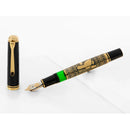 STILOU PELIKAN Toledo M900, corp gravat manual si placat cu aur*