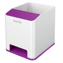 SUPORT INSTRUMENTE SCRIS LEITZ Wow cu amplificare sunet, 90 x 100 x 101 mm