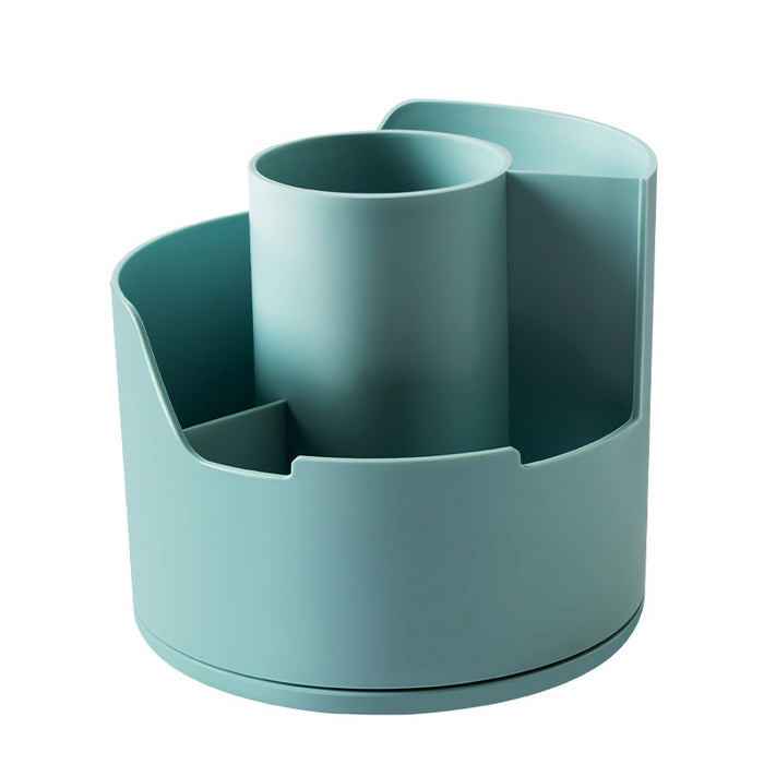 SUPORT INSTRUMENTE de SCRIS si ACCESORII de BIROU, ROTATIV, 4 COMPARTIMENTE DELI LONGREEN