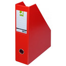 SUPORT REVISTE din carton plastifiat PVC Q-Connect, latime 76 mm