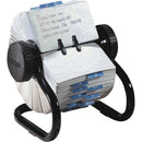 *SUPORT ROTATIV ROLODEX 66704 - 500 carduri de adrese , NEGRU, lichidare de stoc