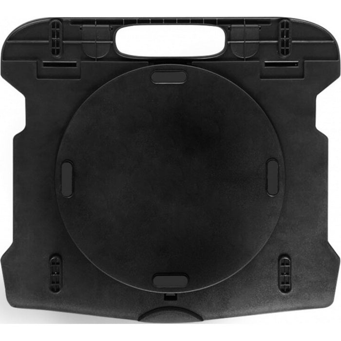 SUPORT pentru laptop 25.5 x 2.2 x 28 cm, baza pivotanta, Q-Connect, negru*