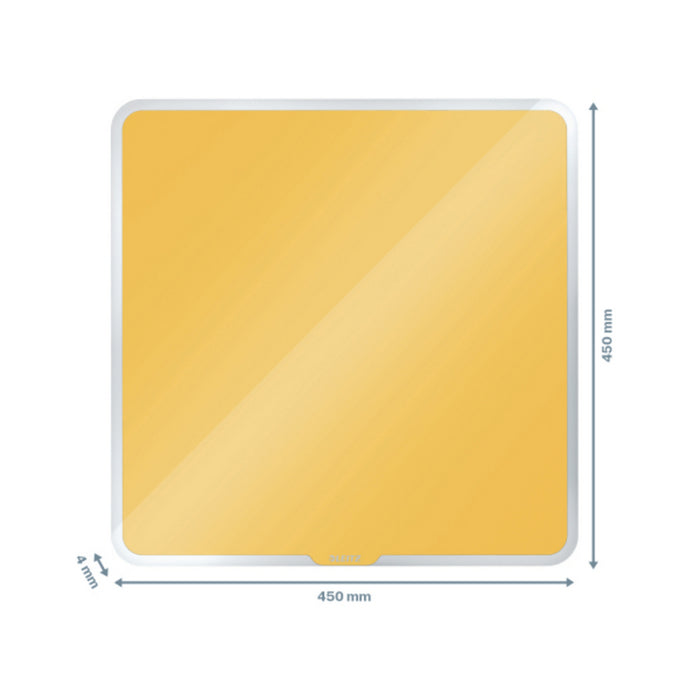 TABLA MAGNETICA STICLA LEITZ Cosy 45 x 45 cm, marker inclus*