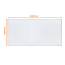 TABLA ALBA ( WHITEBOARD ) MAGNETIC NOBO Essentials, otel lacuit, 120 x 240 cm*