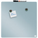 TABLA MAGNETICA PLASTIC 36 x 36 cm BLEU NOBO*