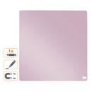 TABLA MAGNETICA PLASTIC 36 x 36 cm LILA NOBO*