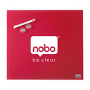 TABLA MAGNETICA STICLA ROSIE+ACCESORII, NOBO DIAMOND, 30 x 30 cm*
