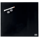TABLA MAGNETICA STICLA NEAGRA+ACCESORII, NOBO DIAMOND, 45 x 45 cm *
