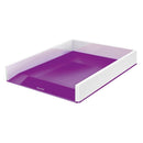 TAVA DOCUMENTE LEITZ WOW, PS, A4, culori duale - 26,7 x 33,6 x 4,9 cm