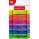 TEXTMARKER (EVIDENTIATOR) FABER-CASTELL 1546 SUPER FLUO, set 6 buc