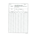 FISA DE MAGAZIE A5, DUPLEX 230gr, 100 file/set