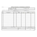 NOTA DE INTRARE RECEPTIE (N.I.R.) fara TVA, AUTOCOPIATIV, A4, 100 file/carnet