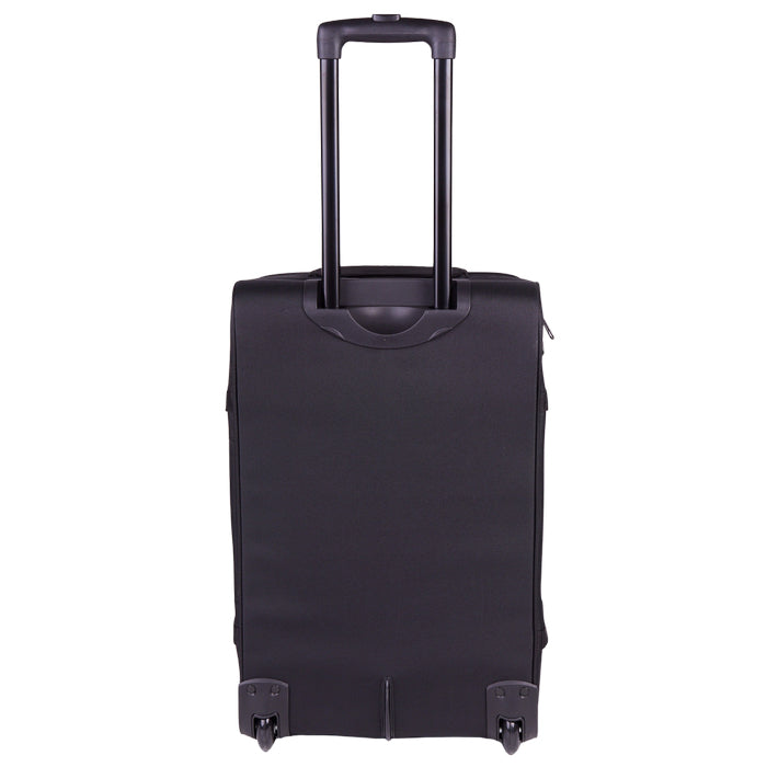 TROLLER CATERPILLAR Soft Luggage (20/23/27 inch), set 3 buc, material poliester, GALBEN/NEGRU*