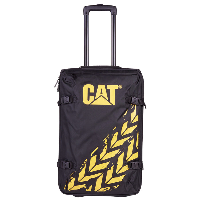 TROLLER CATERPILLAR Soft Luggage (20/23/27 inch), set 3 buc, material poliester, GALBEN/NEGRU*