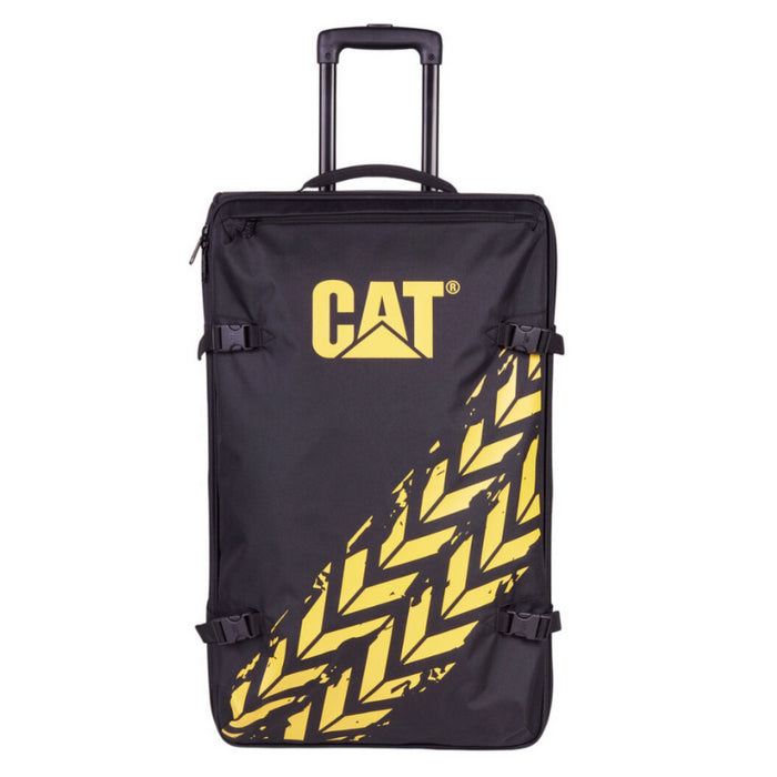 TROLLER CATERPILLAR Soft Luggage, 27 inch, material poliester, galben/negru PROMO*