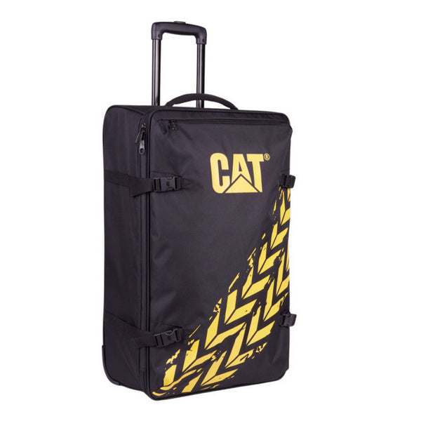 TROLLER CATERPILLAR Soft Luggage, 23 inch, material poliester, galben/negru PROMO*