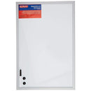 TABLA ALBA ( WHITEBOARD ) MAGNETIC Herlitz, 2 magneti + 1 whiteboard marker, RAMA LEMN, 40 x 60 cm*
