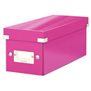 CUTIE LEITZ WOW Click & Store pentru 30/60 CD-uri cu carcasa Jewel/Slim, carton laminat
