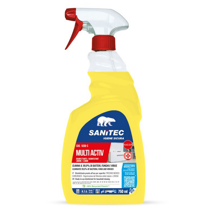 DEZINFECTANT SUPRAFETE SANITEC Multi Activ, 750ml